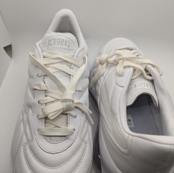 PUMA King x Billy Walsh White Leather Sneakers 371720-03 - Size 10.5 - Picture 3 of 7